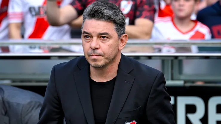 Marcelo Gallardo, director técnico de River Plate. (Getty Images)