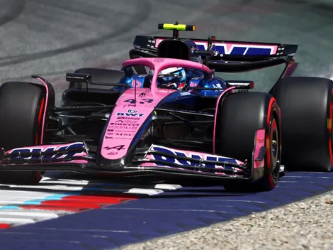 Así quedó el auto de Colapinto tras el toque de Tsunoda