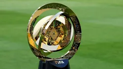 El trofeo del Mundial de Clubes.