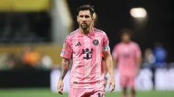 Lionel Messi en el encuentro entre Inter Miami y París Saint-Germain por el Mundial de Clubes. (Getty Images)
