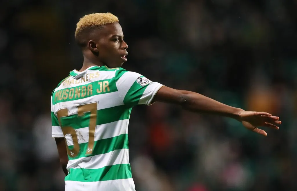 Musonda en su paso por Celtic, cuando buscaba cumplir con las expectativas (Getty Images).