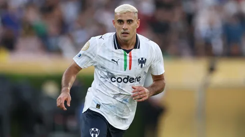Germán Berterame, delantero argentino que se desempeña en Rayados de Monterrey. (Getty Images)