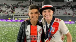 Oswaldo Valencia y Julián Alvarez