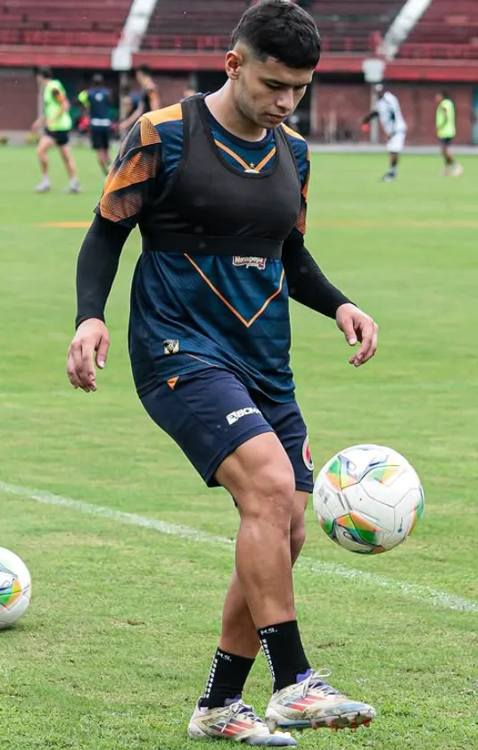 Oswaldo Valencia en Cúcuta Deportivo. (Foto: Prensa Cúcuta Deportivo).