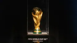 El trofeo de la Copa del Mundo.