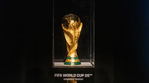 El trofeo de la Copa del Mundo.