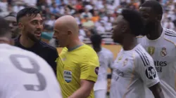 No se vio en TV: el picante cruce entre Nico González y Vinicius Jr. en pleno Real Madrid vs. Juventus