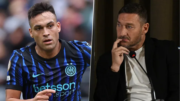Francesco Totti criticó a Lautaro Martínez por sus declaraciones contra Hakan Çalhanoğlu.