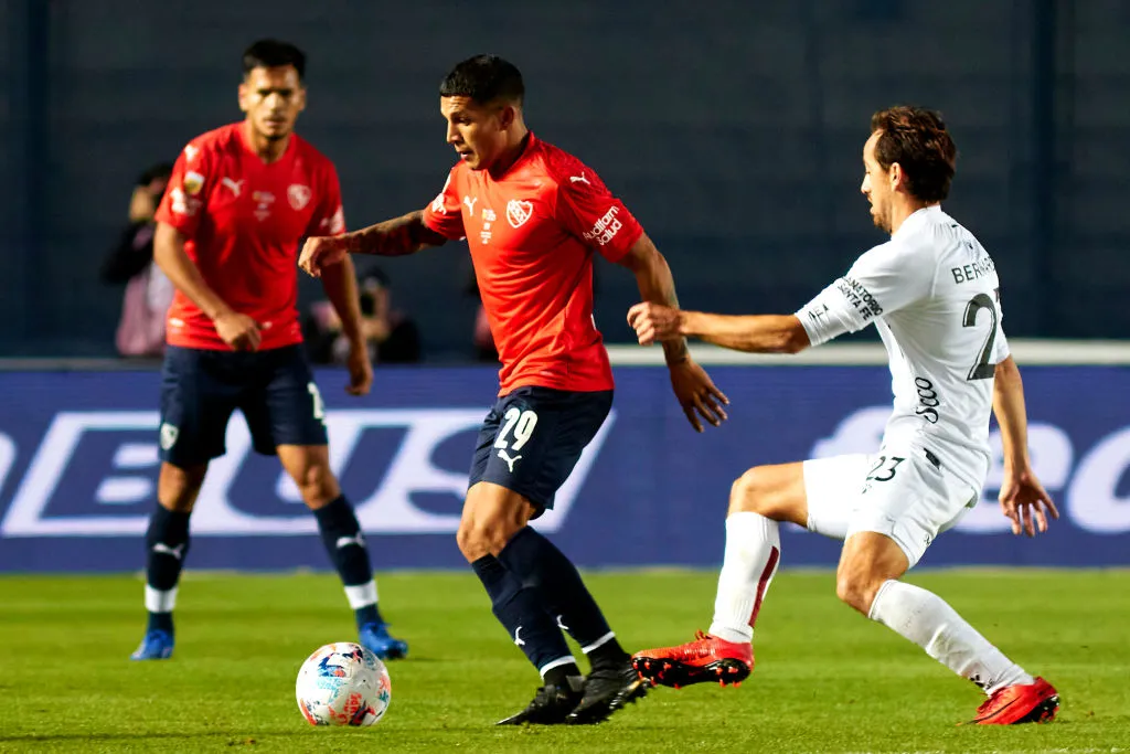 Lucas Romero en Independiente. (Foto: Getty)