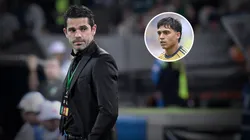 Fernando Gago y Exequiel Zeballos. (Getty Images)