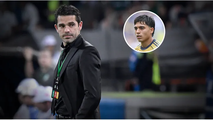 Fernando Gago y Exequiel Zeballos. (Getty Images)