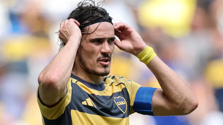 Edinson Cavani, delantero de Boca.