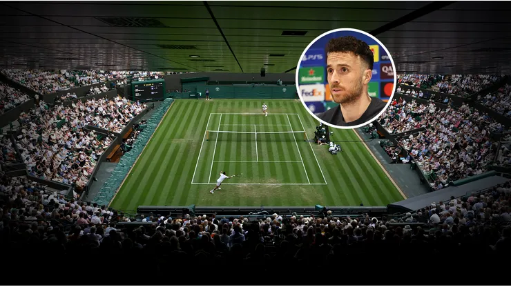 Homenajes a Diogo Jota en Wimbledon
