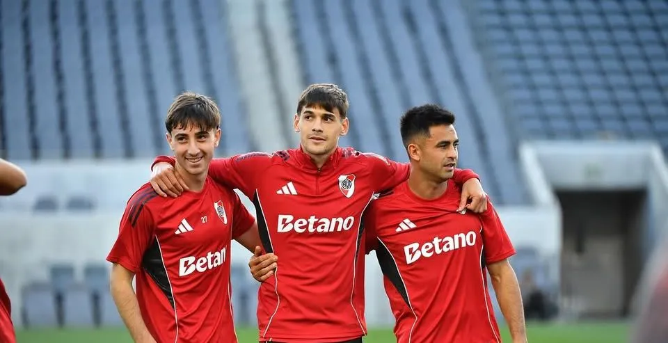 Dadín, presente en el Mundial de Clubes con la Primera de River (@bautistadadin).