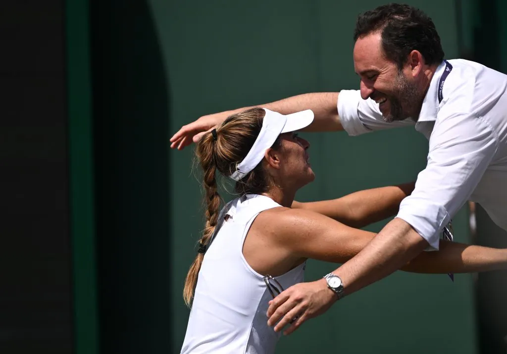 Solana Sierra, primera argentina en 21 años en alcanzar octavos de final en Wimbledon.