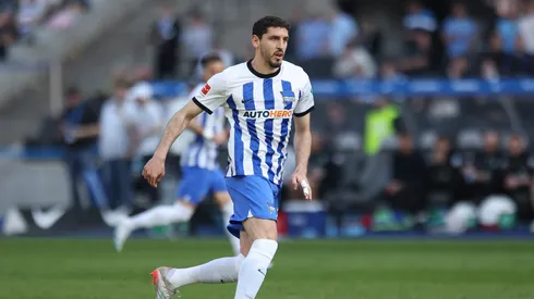 Agustín Rogel, defensor uruguayo que pertenece a Hertha Berlín de Alemania. (Getty Images)