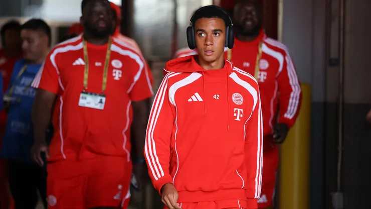 Jamal Musiala, delantero alemán de Bayern Múnich. (Getty Images)