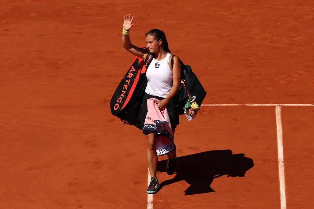 Dasha Kasatkina cayó en semifinales de Roland Garros 2022 ante Iga Swiatek. (Foto: Getty).