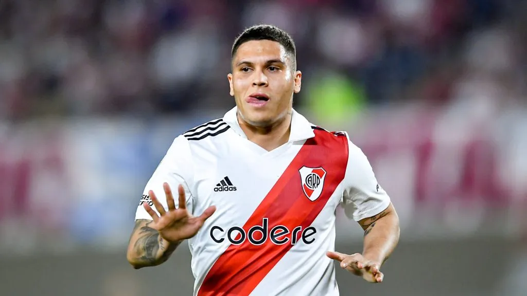 Juan Fernando Quintero, en uno de sus pasos previos por River.