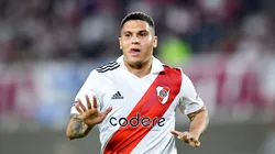 Juan Fernando Quintero, futbolista colombiano de América de Cali, durante su estadía en River Plate. (Getty Images)