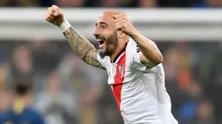 Javier Pinola, exjugador de River.