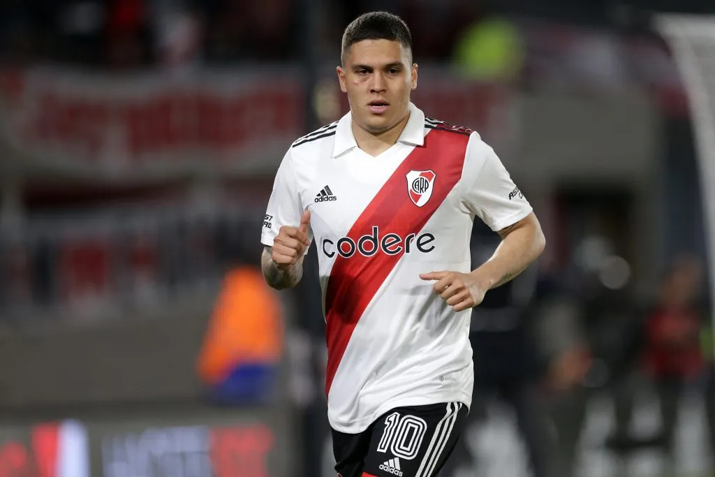 Juanfer Quintero tendrá su tercer ciclo en River. (Foto: Getty).