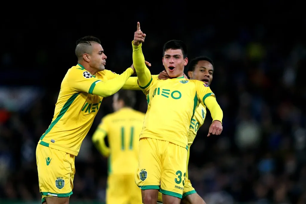 Jonathan Silva durante su estadía en Sporting de Lisboa. (Getty Images)