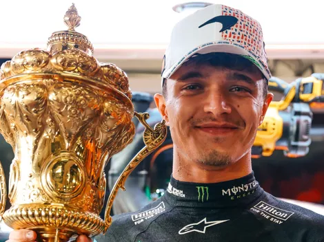 No se vio en TV: el insólito accidente que le dejó una cicatriz a Lando Norris