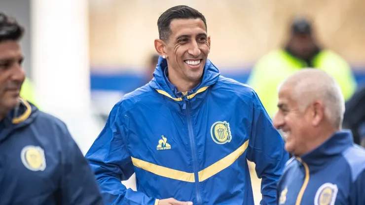 Ángel Di María en Rosario Central.