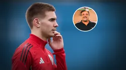 Franco Mastantuono y Ricardo Caruso Lombardi