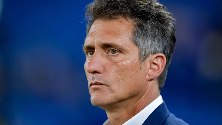 Guillermo Barros Schelotto, entrenador de Vélez.