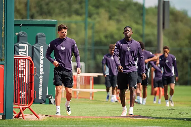 Manchester United volvió a los entrenamientos sin Garnacho, Sancho, Rashford, Antony ni Malacia.