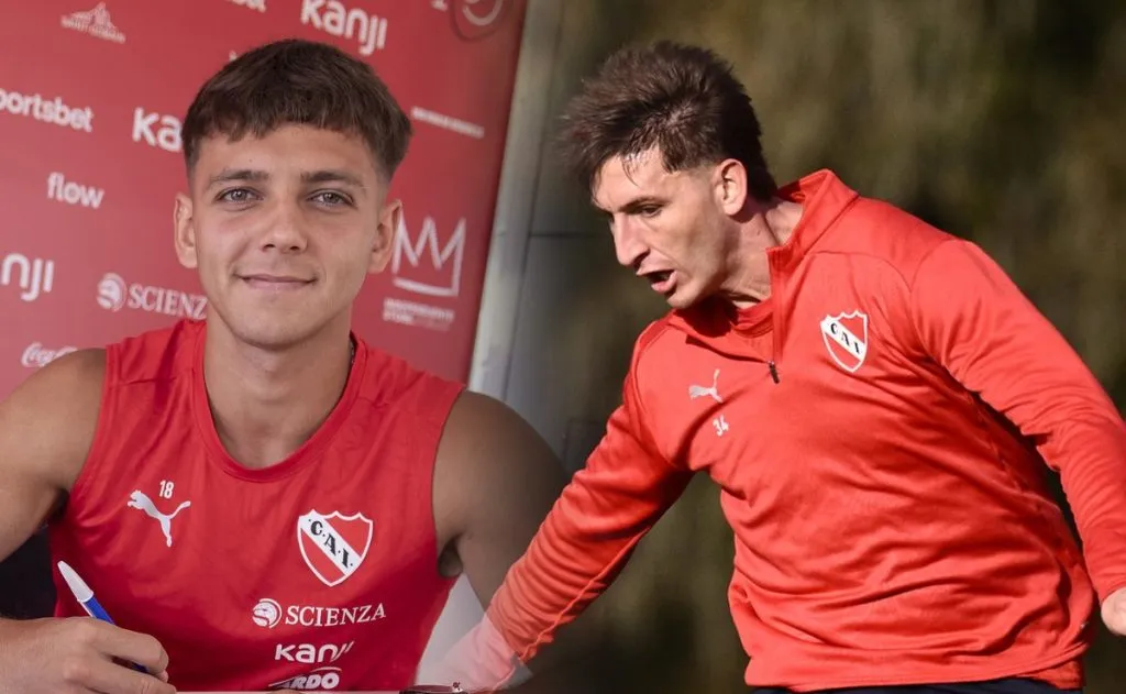 Ignacio Maestro Puch y Matías Giménez Rojas se fueron de Independiente. (Foto: Prensa Independiente)