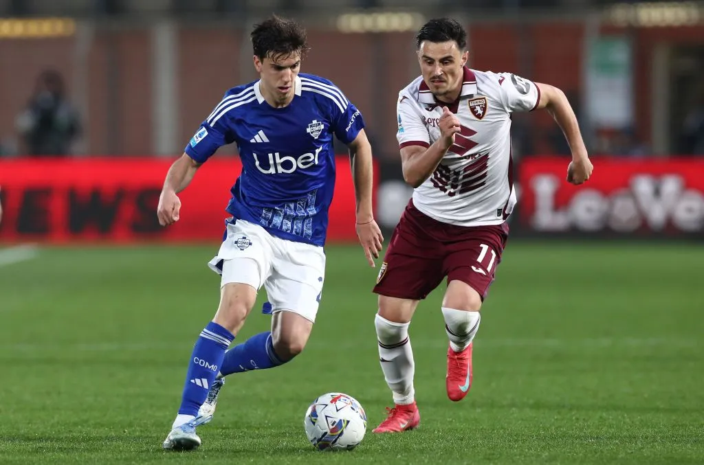 Perrone continuará compartiendo equipo con Nico Paz en Como.