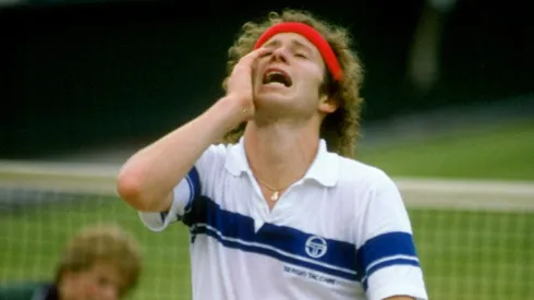 John McEnroe en Wimbledon 81