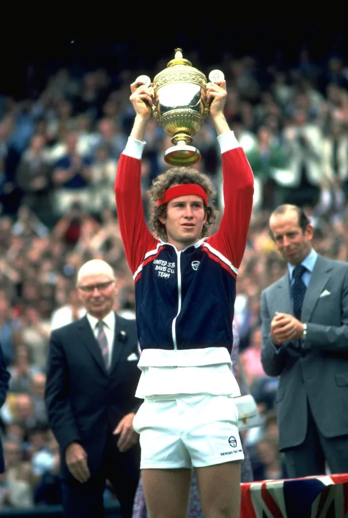 McEnroe, campeón de Wimbledon 1981. (Foto: Getty).