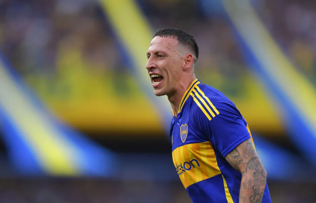 Cristian Lema podría rescindir su contrato con Boca (Getty Images).
