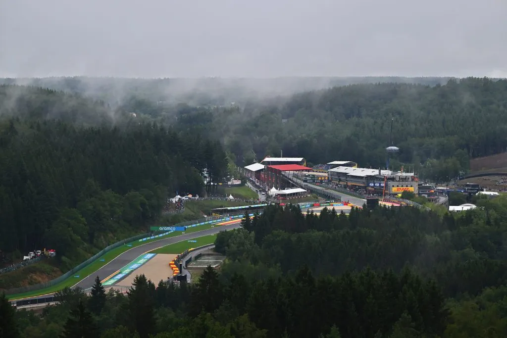 Circuito de Spa-Francorchamps, escenario del GP de Bélgica (Getty)