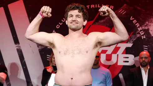 Ben Askren, en la previa del recordado combate ante Jake Paul. (Getty Images)