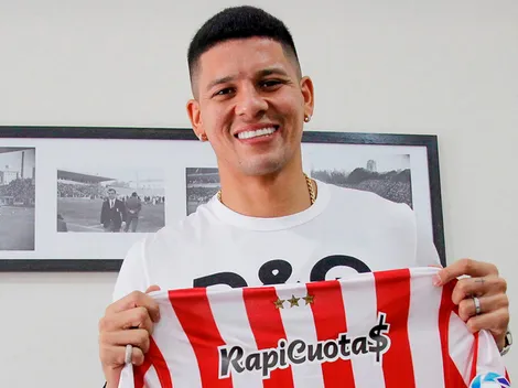 La sorpresiva aparición de Marcos Rojo con referentes de Estudiantes mientras Boca presentaba a Paredes