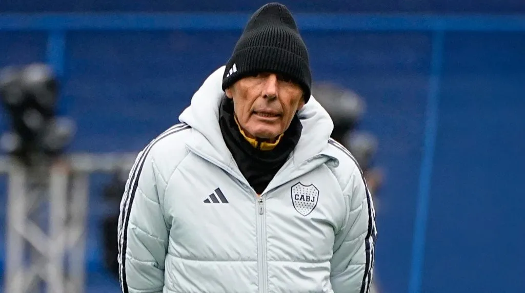 Russo habló en conferencia de prensa previo al debut frente a Argentinos Juniors (Prensa Boca).