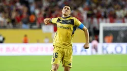 Miguel Merentiel, el capitán de Boca durante el Mundial de Clubes.