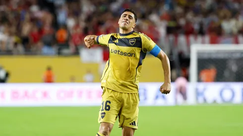 Miguel Merentiel, el capitán de Boca durante el Mundial de Clubes.