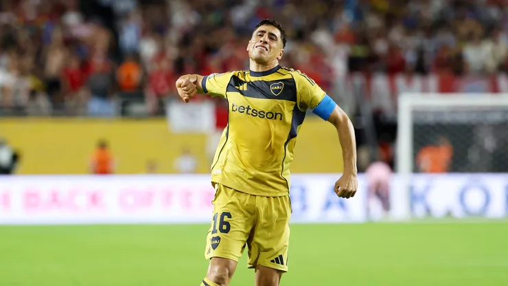 Miguel Merentiel, el capitán de Boca durante el Mundial de Clubes.
