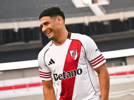 Las primeras palabras oficiales de Maxi Salas como jugador de River: "Podemos hacer historia"
