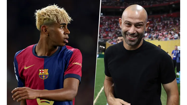 Lamine Yamal votó por Mascherano y estallaron los hinchas de Barcelona: "Podrían contarle algo de historia"