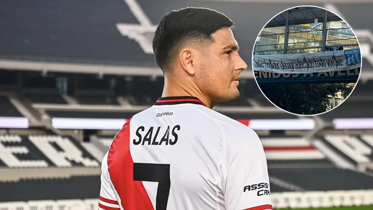El pasacalle que Racing le dedicó a Maxi Salas tras su presentación en River