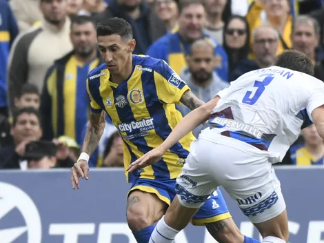 Rosario Central no aguantó y arruinó el regreso de Di María con un empate ante Godoy Cruz