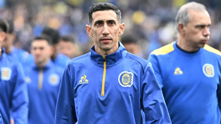 Ángel Di María, futbolista de Rosario Central.
