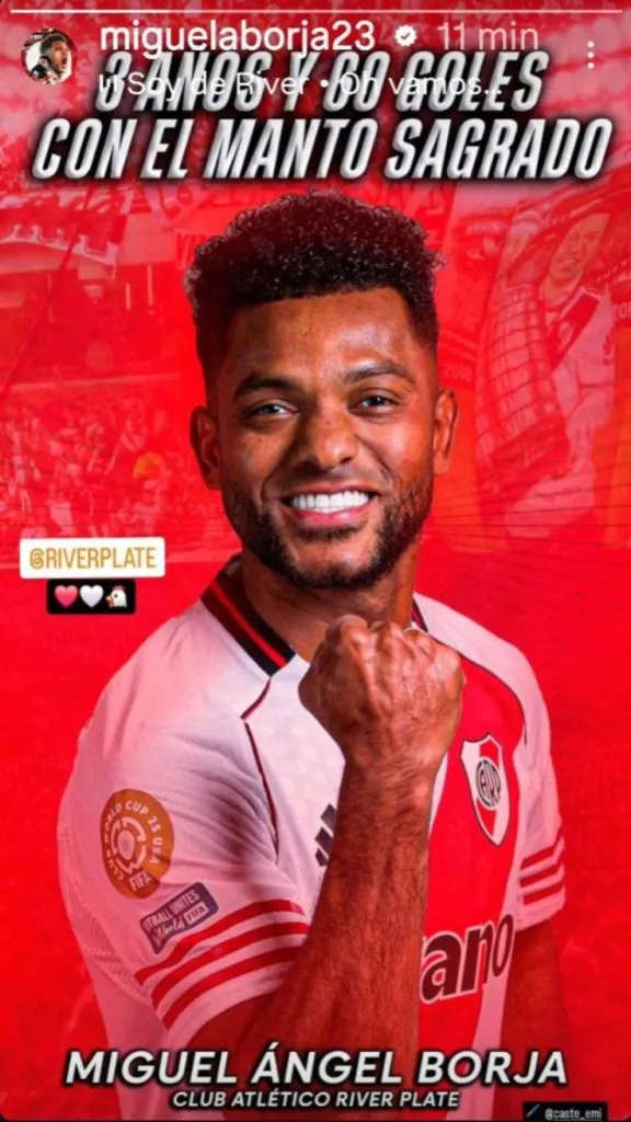 La historia de Miguel Ángel Borja.